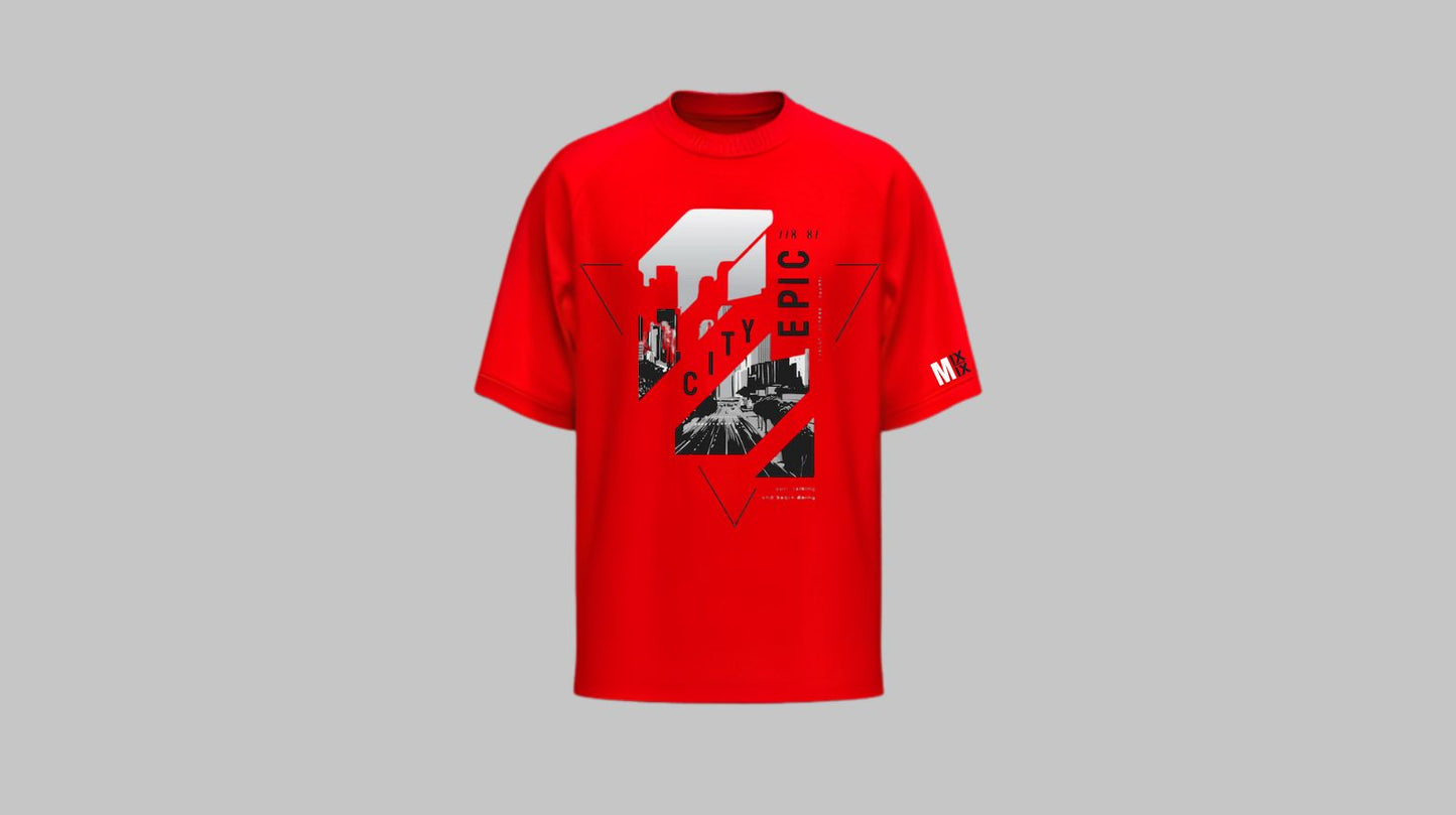 CHICAGO IN WHITE/RED